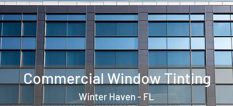  Commercial Window Tinting Winter Haven - FL