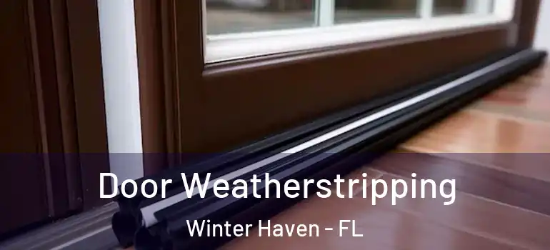  Door Weatherstripping Winter Haven - FL