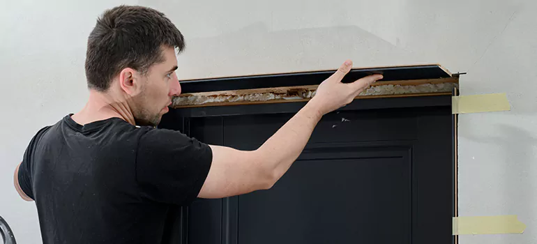 Wood Door Hole Repair in Winter Haven, FL