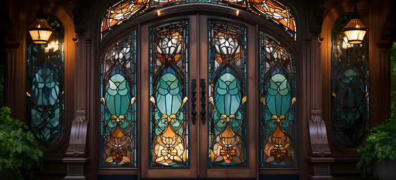 Wrought Iron Storm Door in Winter Haven, FL