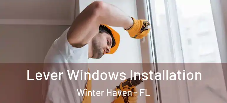 Lever Windows Installation Winter Haven - FL