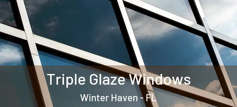  Triple Glaze Windows Winter Haven - FL